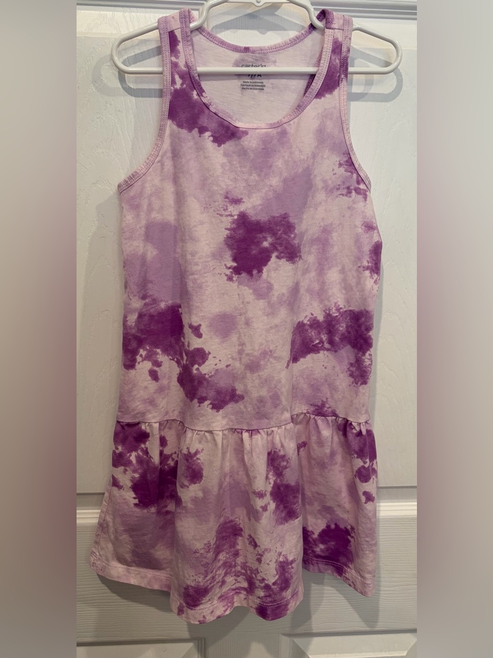 Dress Tie Dye Tank Dress Carter’s, Girls Size 7